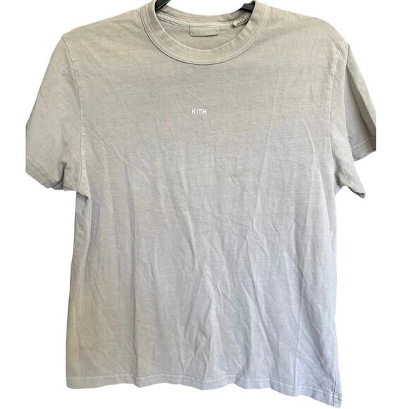 Kith Women’s Classic Tee Shirt Short Sleeves Crewneck Pink Gray Size XS - Picture 3 of 13